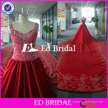 Robe de mariée à la broderie 6M Tail Alibaba 2017